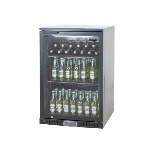 POLARCAB - Black Bar Cooler 1/HDoor - 134L