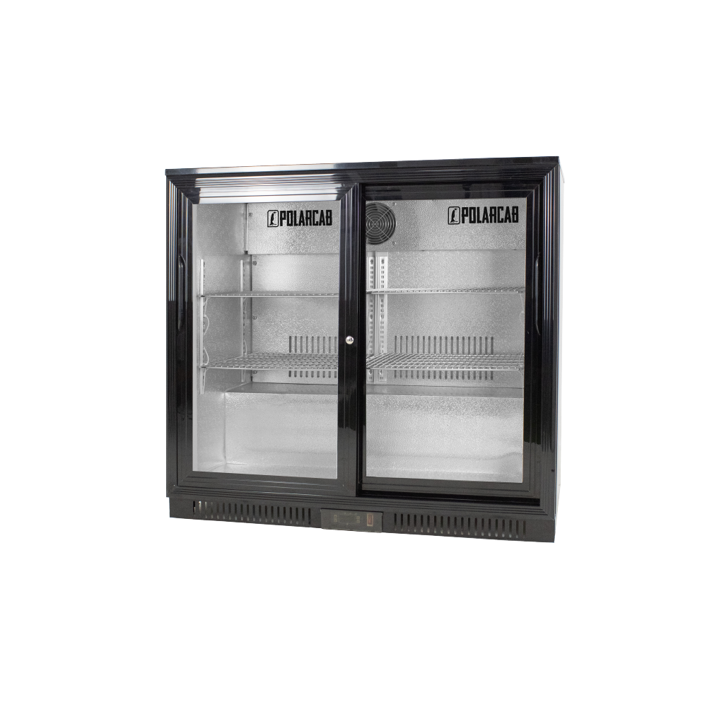 BACK BAR FRIDGE 2 SLIDING DOOR POLARCAB