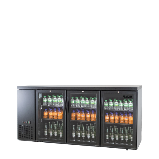 POLARCAB - Black Bar Cooler - 537L