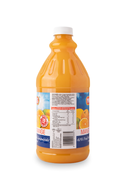 Magalies 2 litre Mango & Orange 40% 1+4 fruit nectar concentrate