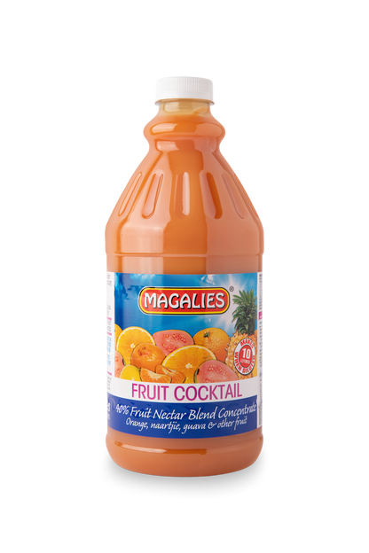Magalies 2 litre Fruit Cocktail 40% 1+4 fruit nectar concentrate