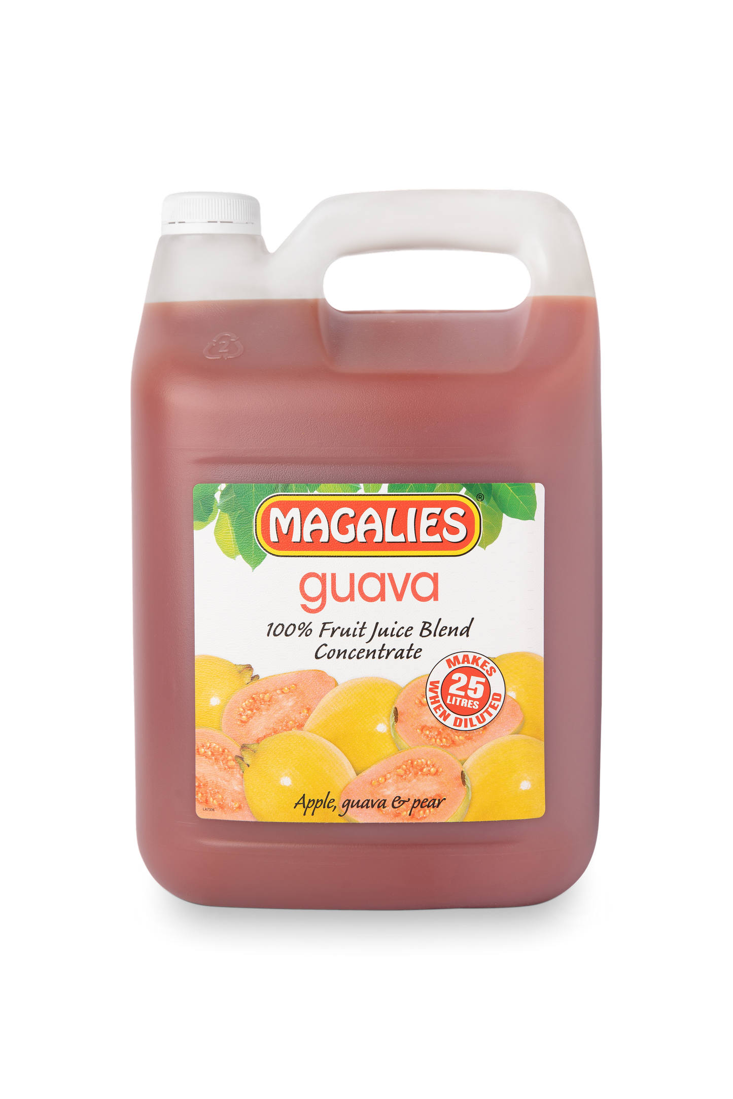 Magalies 5 litre Guava 100% 1+4 fruit juice concentrate