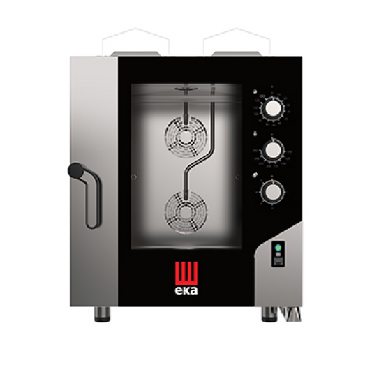 EKA - 7 Pan Combi Steamer – Manual Control - Gas