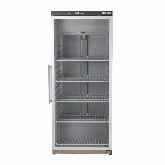 POLARCAB - Upright Storage Freezer with Glass Door - 580L