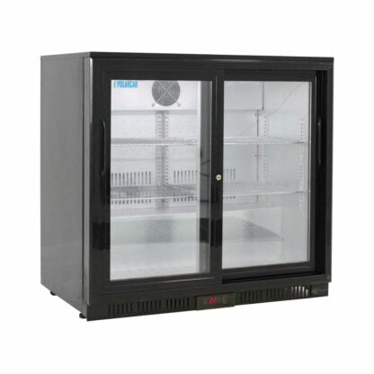BACK BAR FRIDGE 2 SLIDING DOOR POLARCAB
