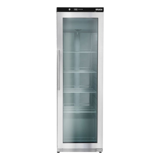 POLARCAB - Upright Fridge with glass door - 300L
