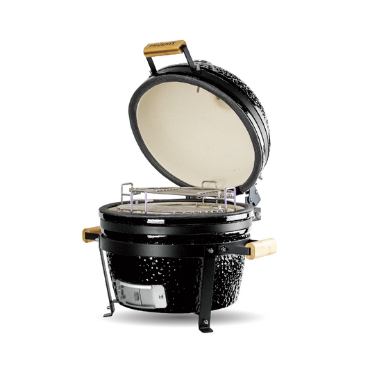 PHOENIX - Kamado Mini 16″ – Tabletop Grill (Black)