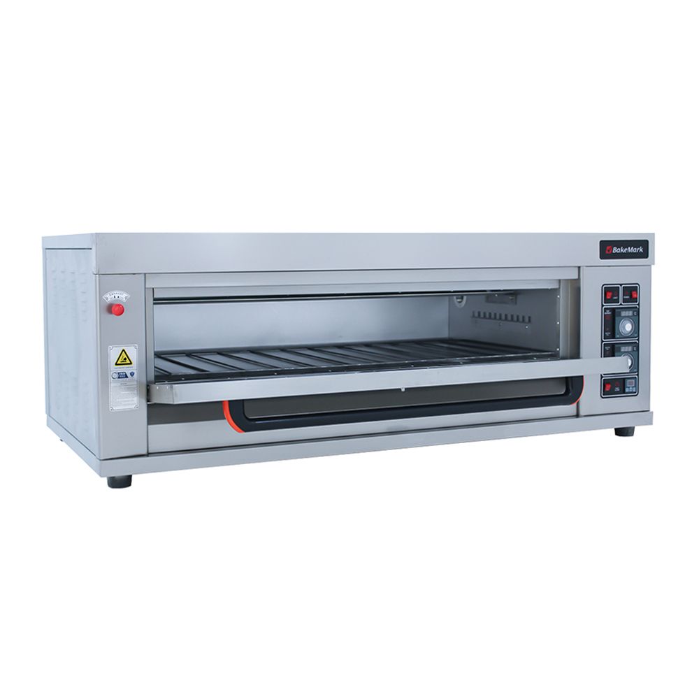 BAKEMARK - Single deck gas oven - 3 trays per deck
