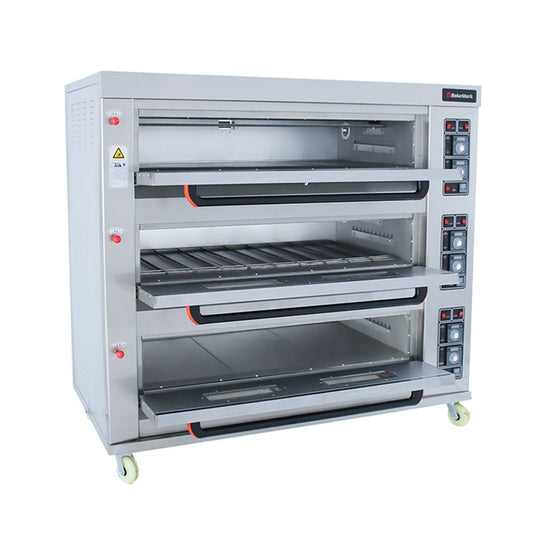 DECK OVEN GAS - 3DECK/3TRAY- HLY-309