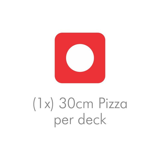 SMARTCHEF - Pizza Oven Double Deck - 1 pizza per deck