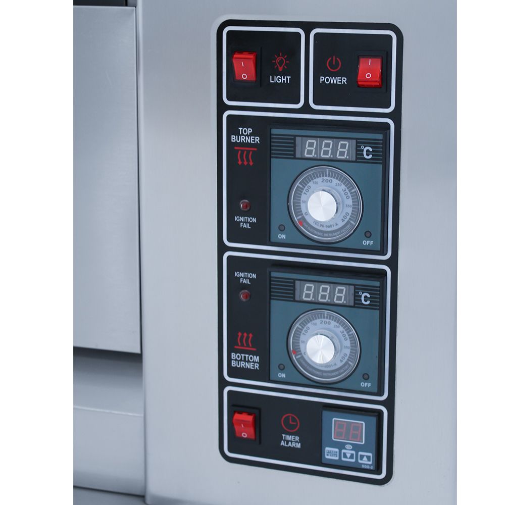 BAKEMARK - Single deck gas oven - 2 tray