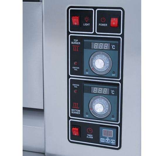 BAKEMARK - Single deck gas oven - 2 tray