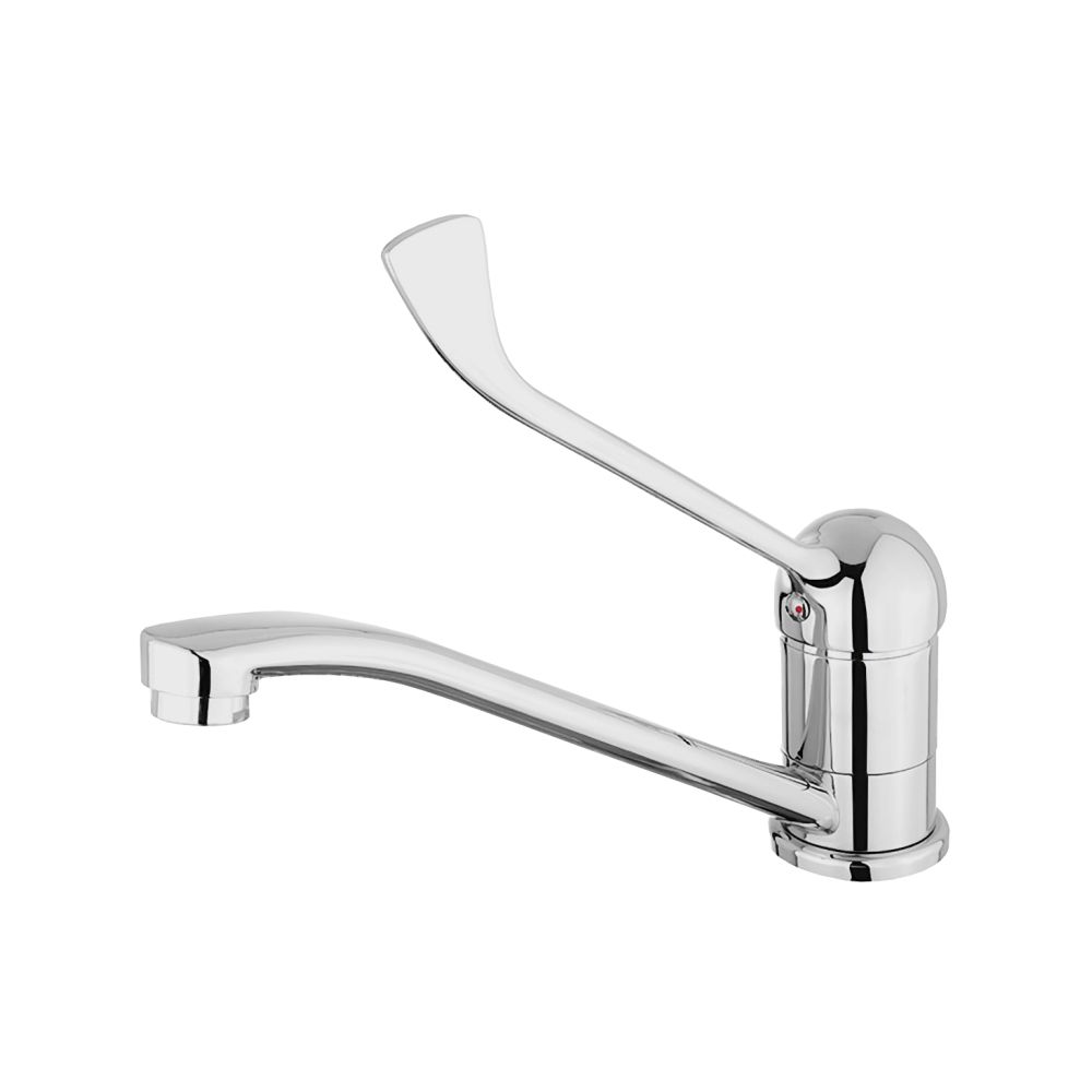 FAUCET DECK MOUN SING LEVER/SWIVEL SPOUT