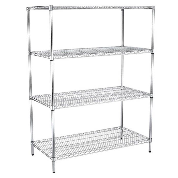 SMARTCHEF - 4 Tier chrome wire stand - 1500mm