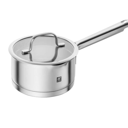 ZWILLING - TRUEFLOW - Stainless Steel Saucepan with Glass Lid - 16cm / 1.5L