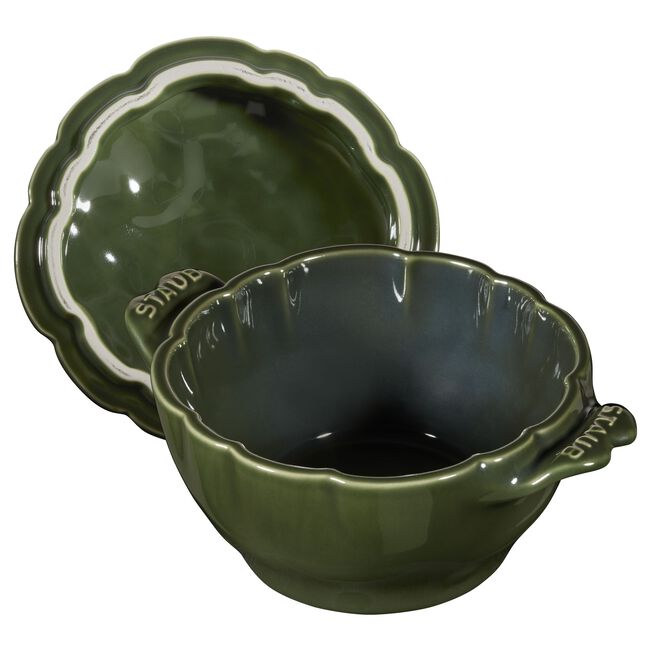 STAUB - Artichoke Petite Cocotte - Dark Green