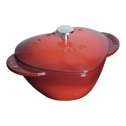 STAUB - Cherry Heart Cast Iron Casserole