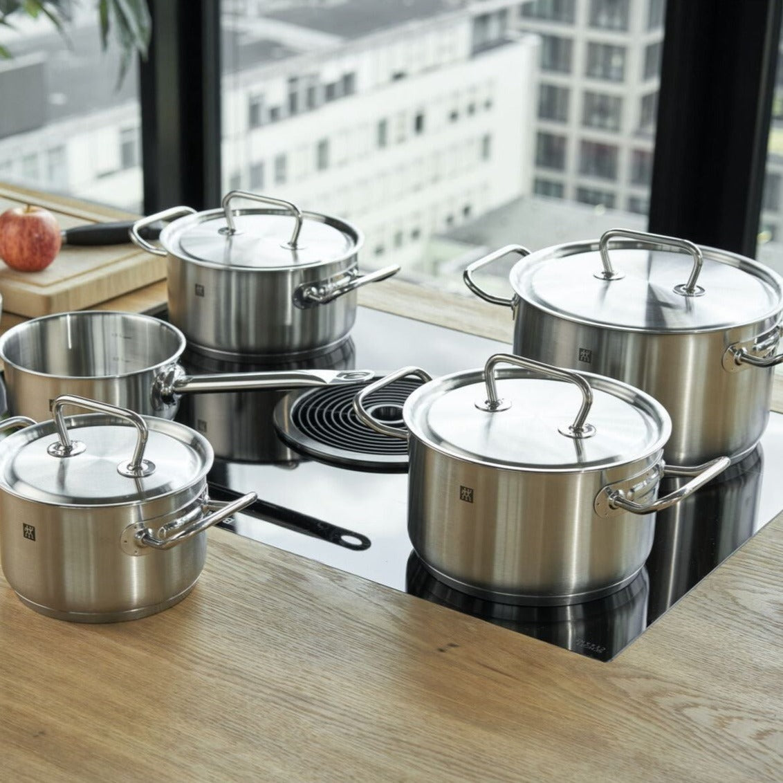 ZWILLING - TWIN - Classic Stainless Steel Cookware - 5pc set