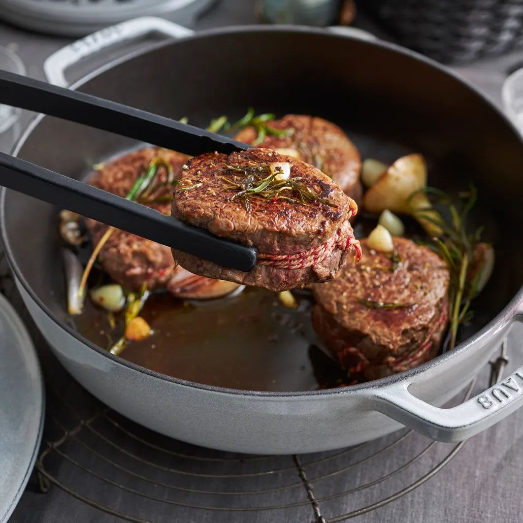 STAUB- Sauté pan round - White Truffle - 28cm