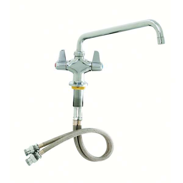 T&S - Kitchen Faucet with 200mm spout - Deck mounted