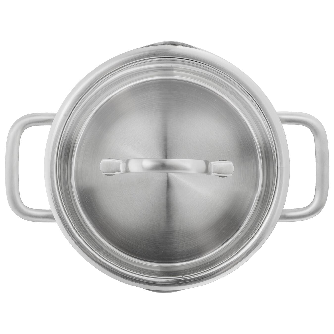 ZWILLING - TRUEFLOW - Stainless Steel Stew pot with Glass Lid - 20cm / 3L