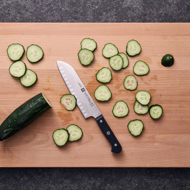 ZWILLING - Gourmet Santoku Knife Hollow Edge - 18cm