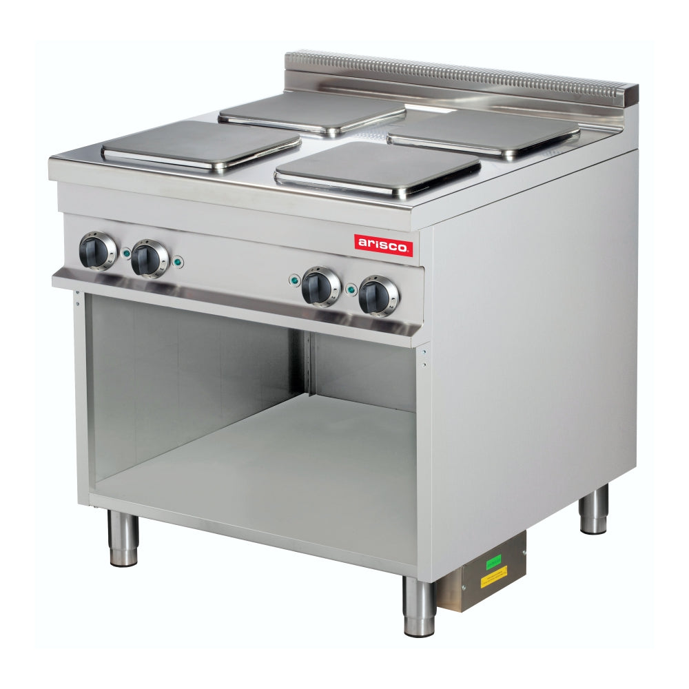 ARISCO - 4 Plate cooking range with neutral cabinet – 900 series