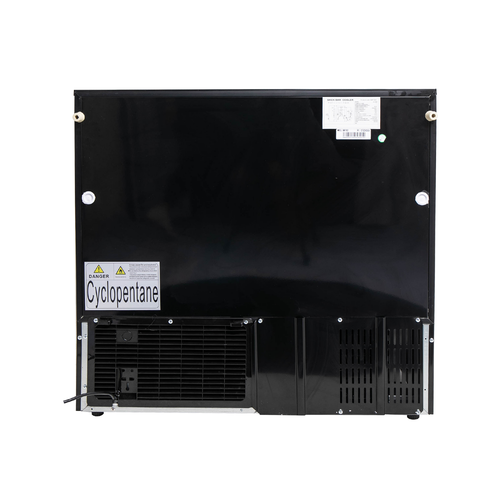 POLARCAB - Back Bar Cooler - 2 Hinged Door
