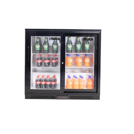POLARCAB - Back Bar Cooler – 2 Sliding Door