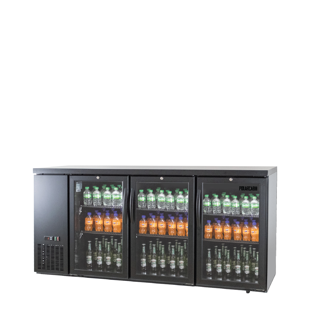 POLARCAB - Black Bar Cooler - 537L