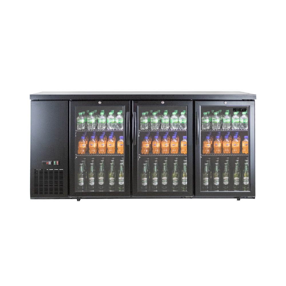 POLARCAB - Black Bar Cooler - 537L