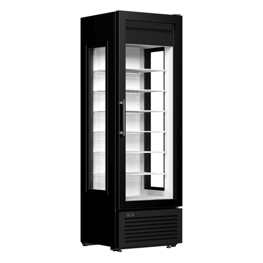 CRYSTAL - Upright display freezer – 180° view