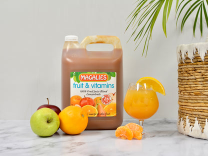 MAGALIES - 5 litre Fruit & Vitamins 100% 1+4 fruit juice concentrate.