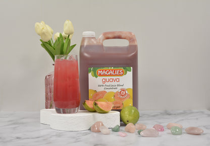 MAGALIES - 5 litre Guava 100% 1+4 fruit juice concentrate