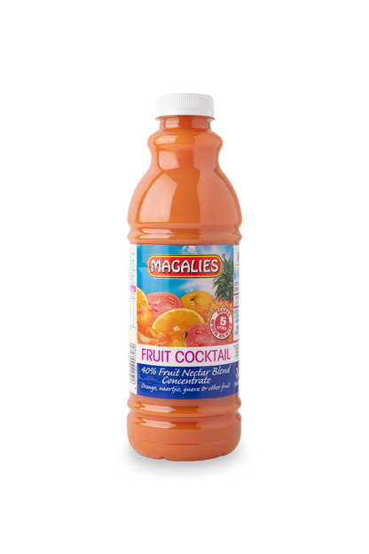 Magalies 1 litre Fruit Cocktail 40% 1+4 fruit nectar concentrate