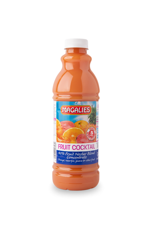 Magalies 1 litre Fruit Cocktail 40% 1+4 fruit nectar concentrate