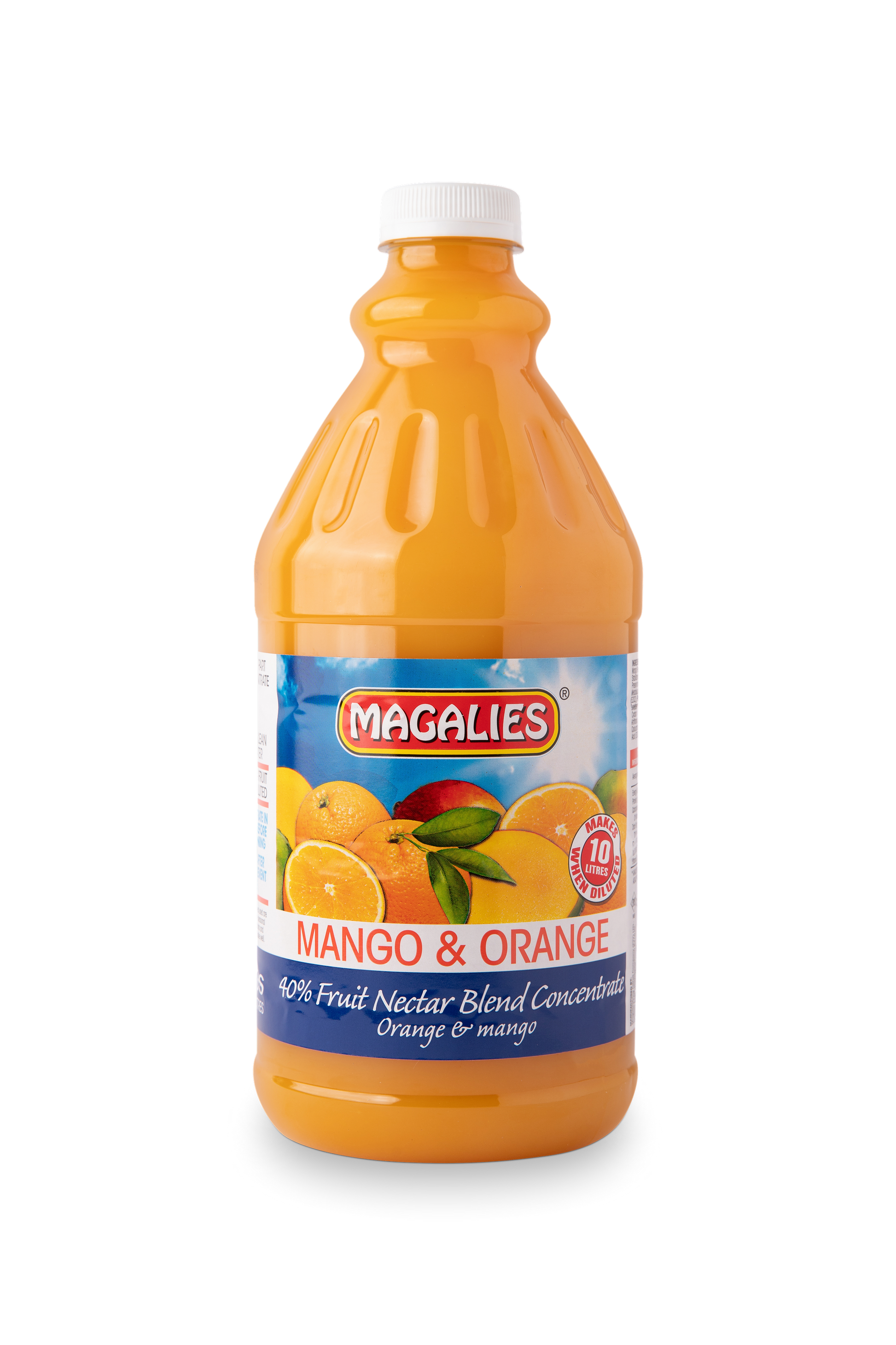 Magalies 2 litre Mango & Orange 40% 1+4 fruit nectar concentrate