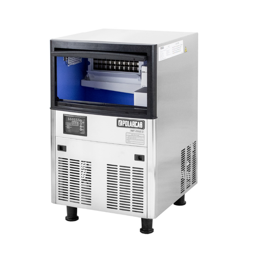 POLARCAB - Self Contained Ice Machine - 60kg Cube Ice (Gravity Feed) 
