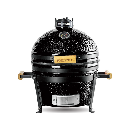 PHOENIX - Kamado Mini 16″ – Tabletop Grill (Black)