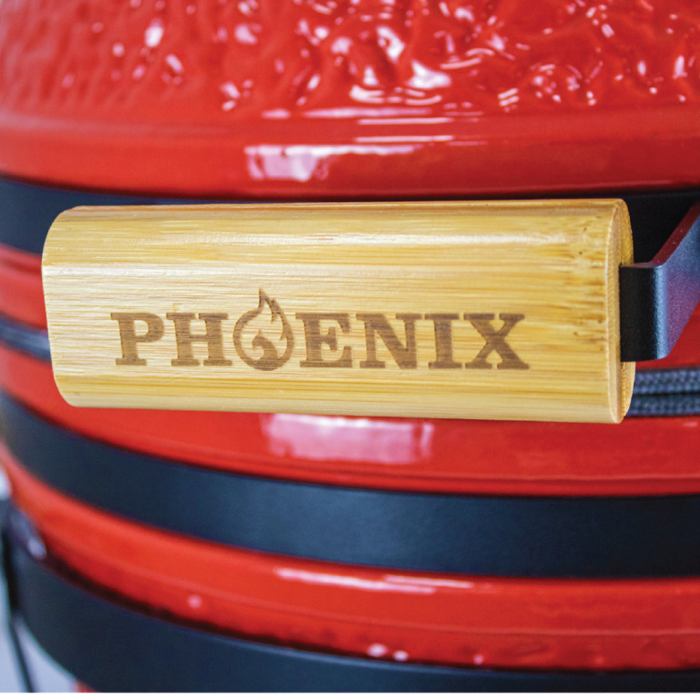 PHOENIX - Kamado Mini 16″ – Tabletop Grill (Red)