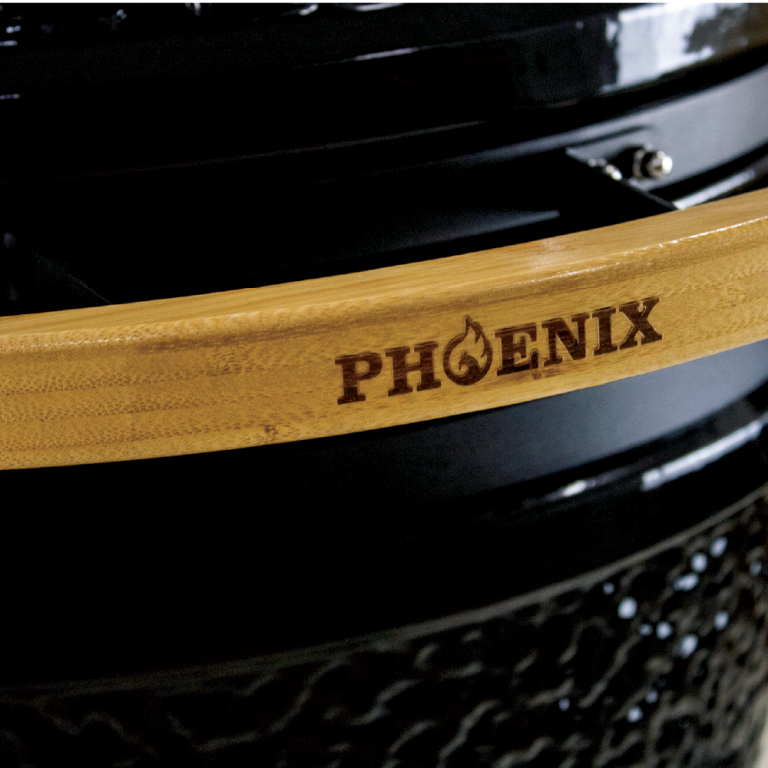 PHOENIX - Kamado Large 23″ – Ceramic Grill (Black)