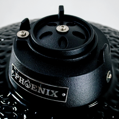 PHOENIX - Kamado Large 23″ – Ceramic Grill (Black)
