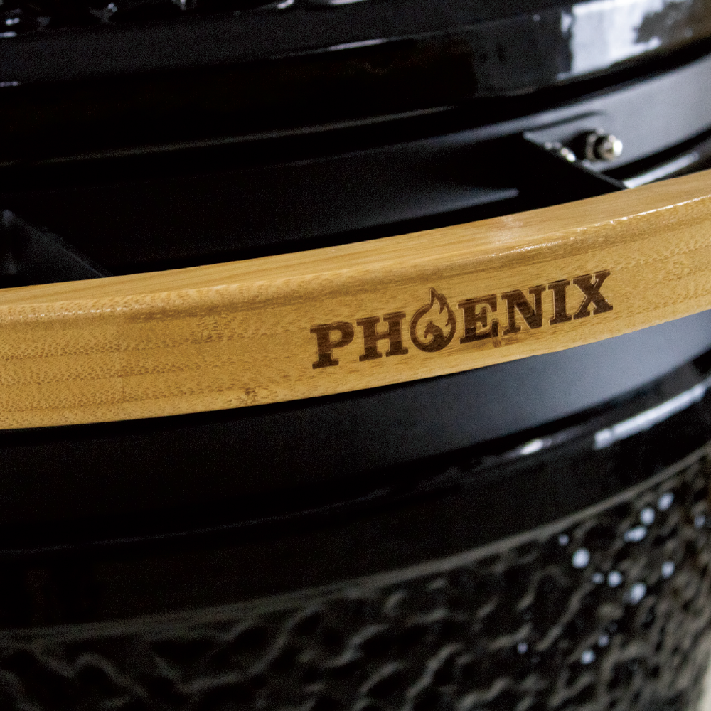 PHOENIX - Kamado Jumbo 27″ – Ceramic Grill (Black)