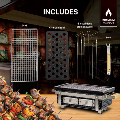 PHOENIX - Yakitori/Hibachi Grill – Black