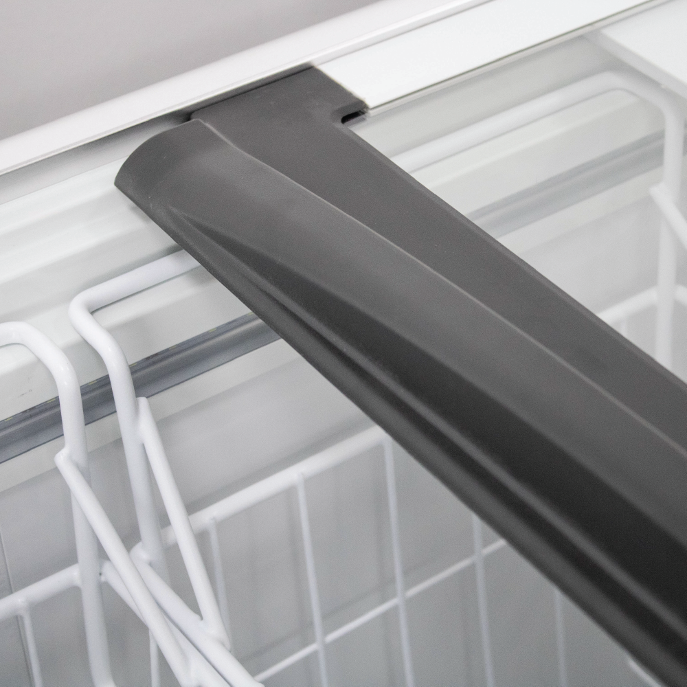 POLARCAB - Island Freezer - Sliding Glass Top - 355L