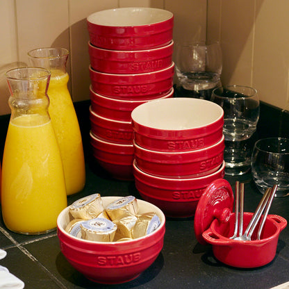 STAUB - Red Round Bowl - 17cm