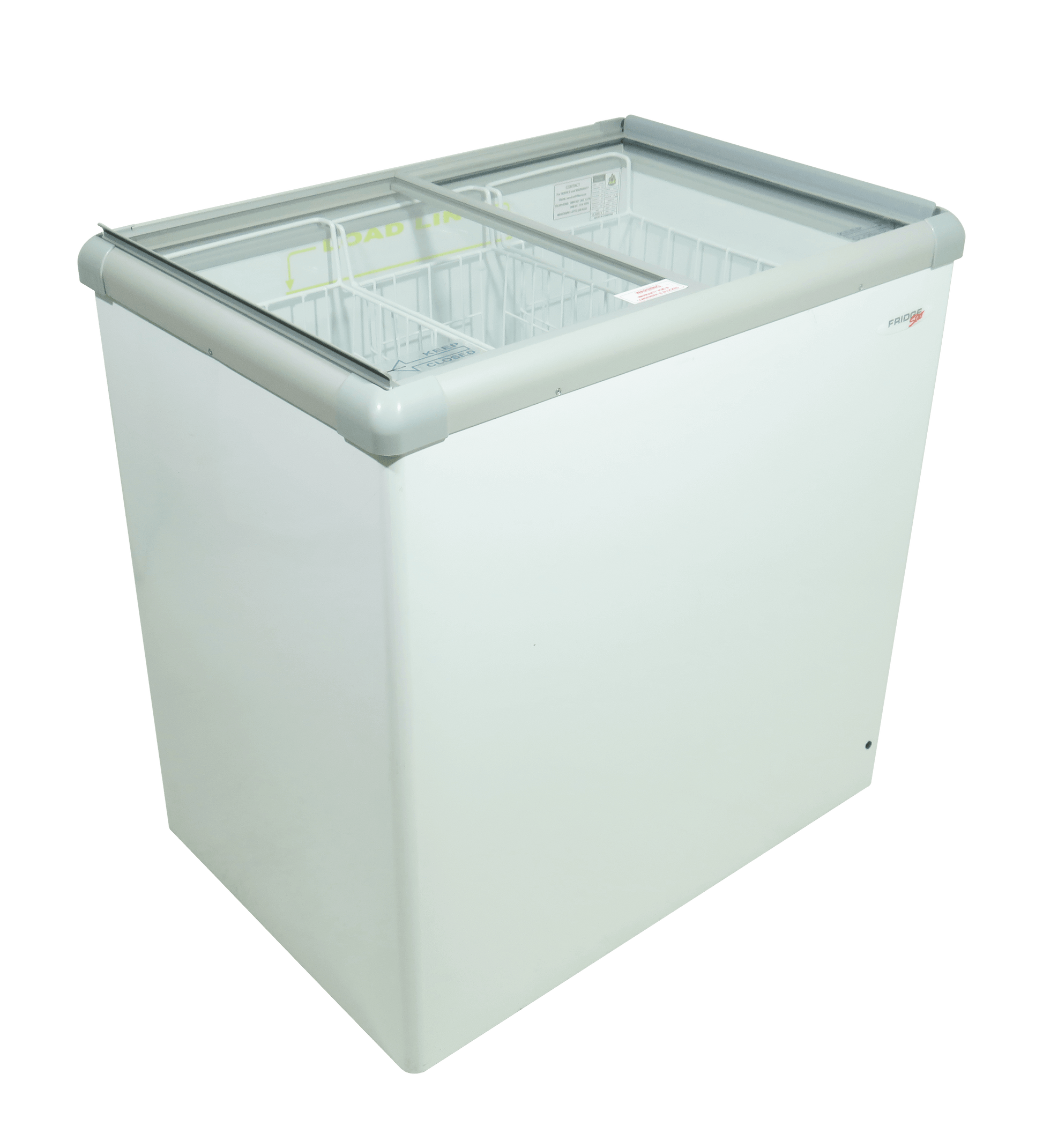 FRIDGE STAR - Glass Top Freezer - 205L