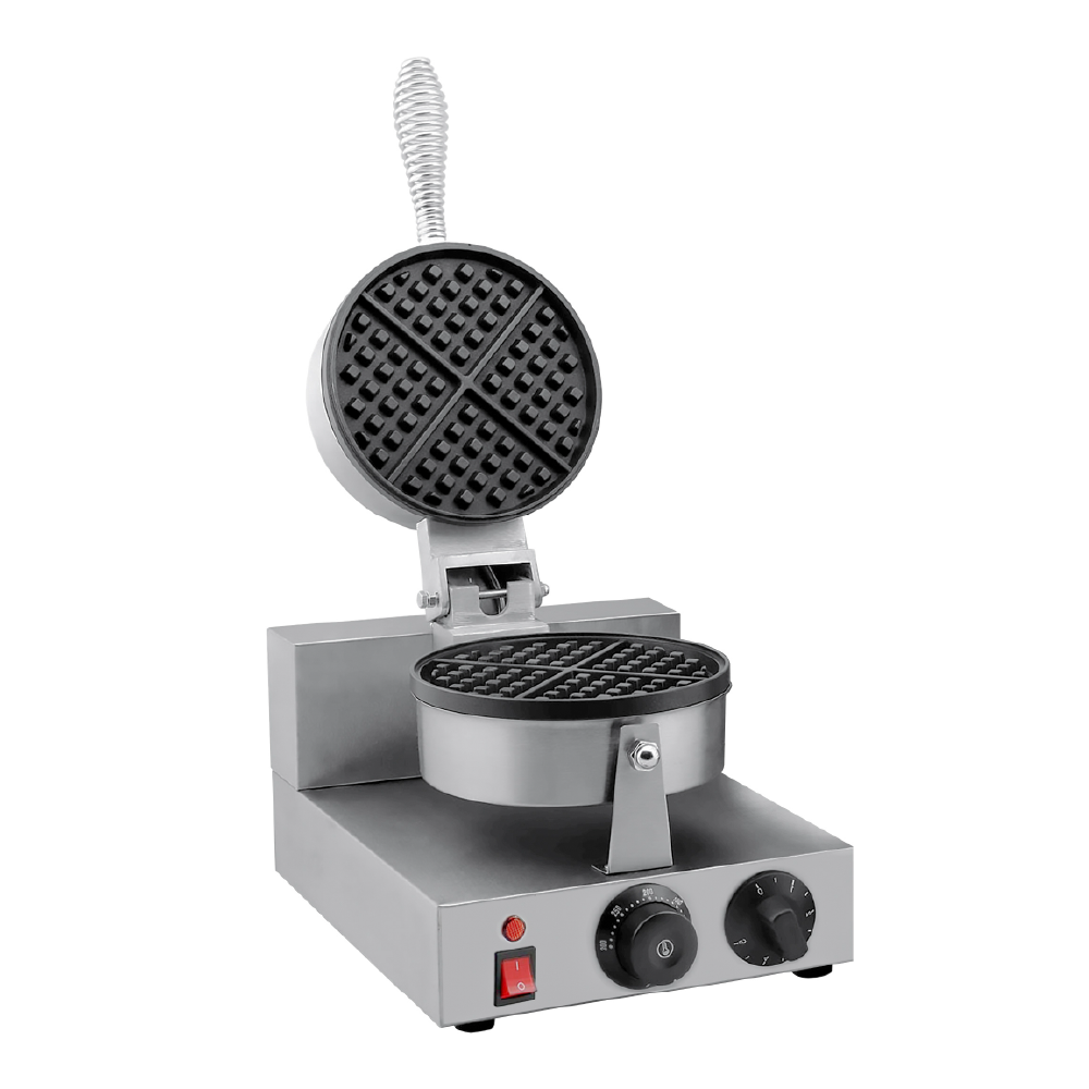 SMARTCHEF - Single Belgian Waffle Baker - Round (Snack)