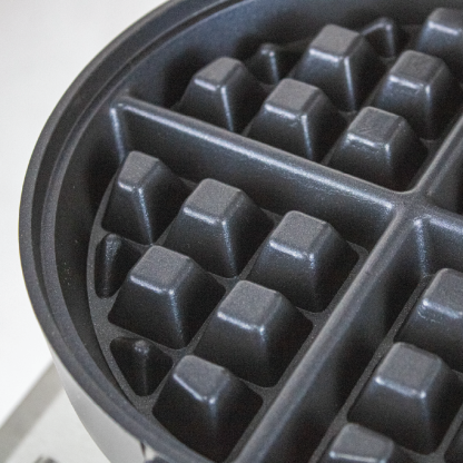 SMARTCHEF - Waffle Baker - Single Round Rotating