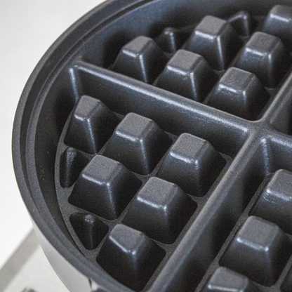 SMARTCHEF - Waffle Baker - Double Round Rotating